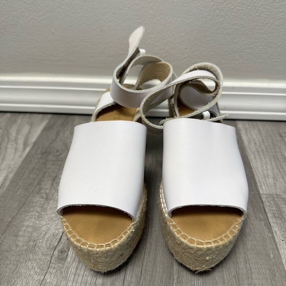 PASEART white platform shoes, size 6,5 - Picture 2 of 6